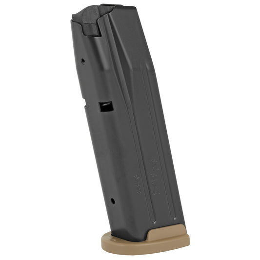 Sig Sauer, Magazine, 9MM, 17 Rounds, Fits M17, Steel, Black, Coyote Base