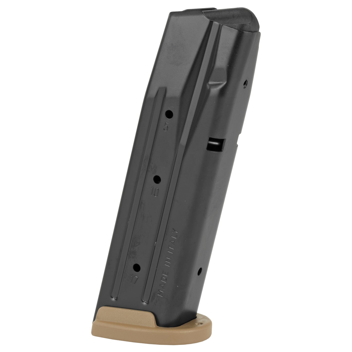 Sig Sauer, Magazine, 9MM, 17 Rounds, Fits M17, Steel, Black, Coyote Base